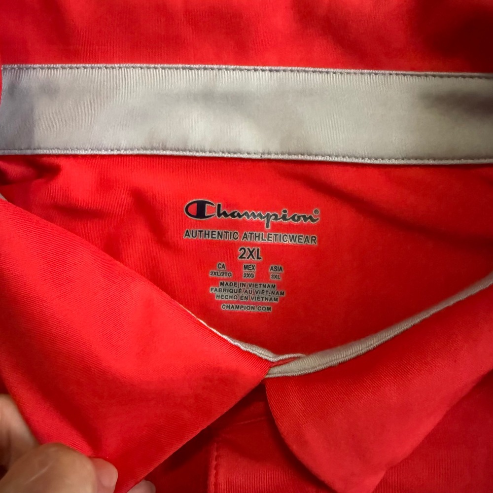 NWT Adidas Champion NC State Dad Polo Mens 2XL Red Wolfpack NCAA College Golf - Picture 4 of 16